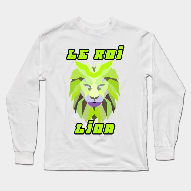 Le Roi Lion Long Sleeve T-Shirt by Razan4U